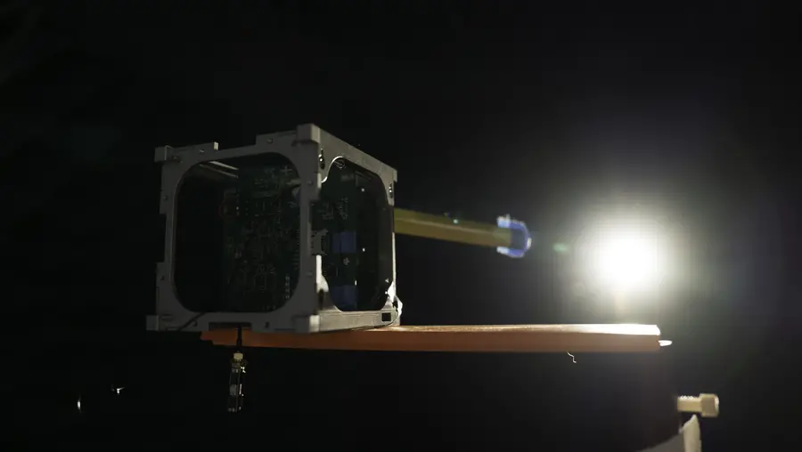 A student-designed cube satellite