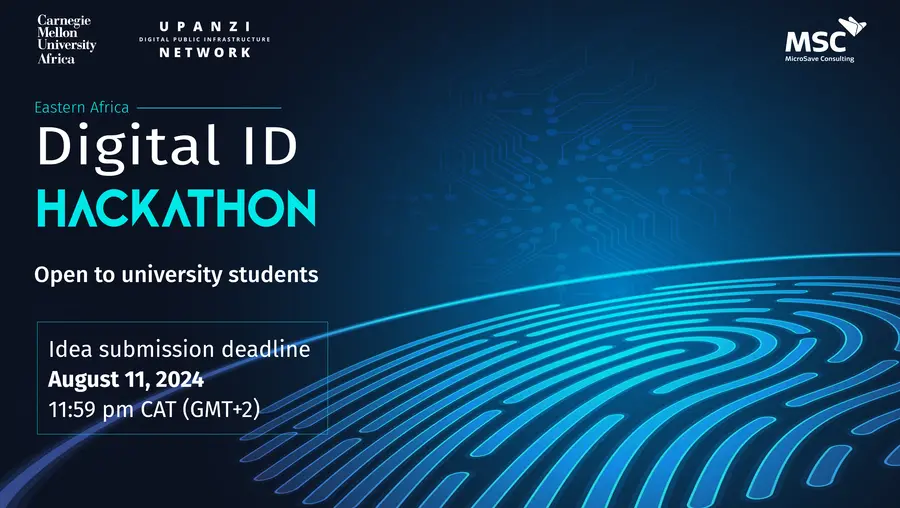 Upanzi Network Digital ID Hackathon Banner