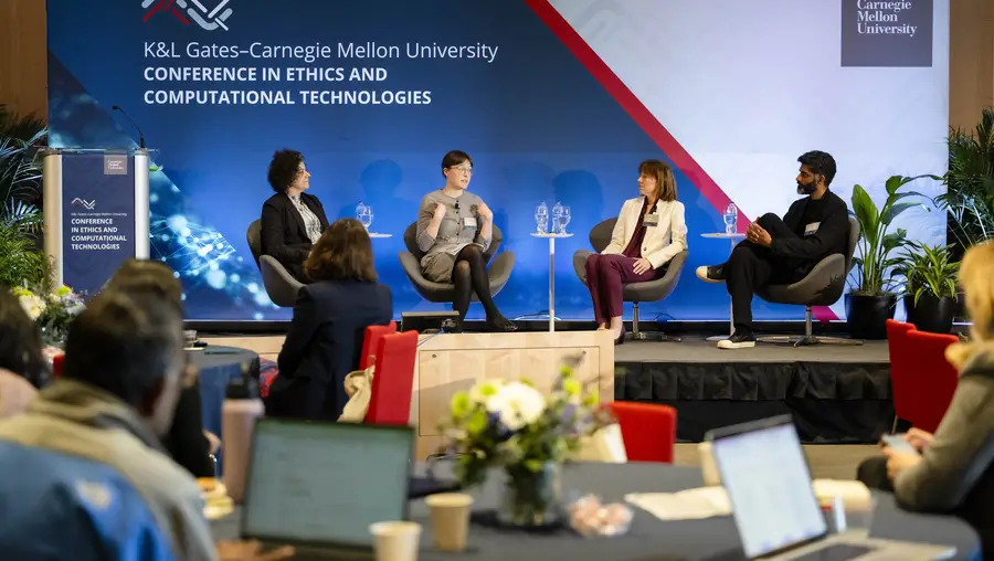 panel discussion at 2025 K&L Gates–CMU Conference