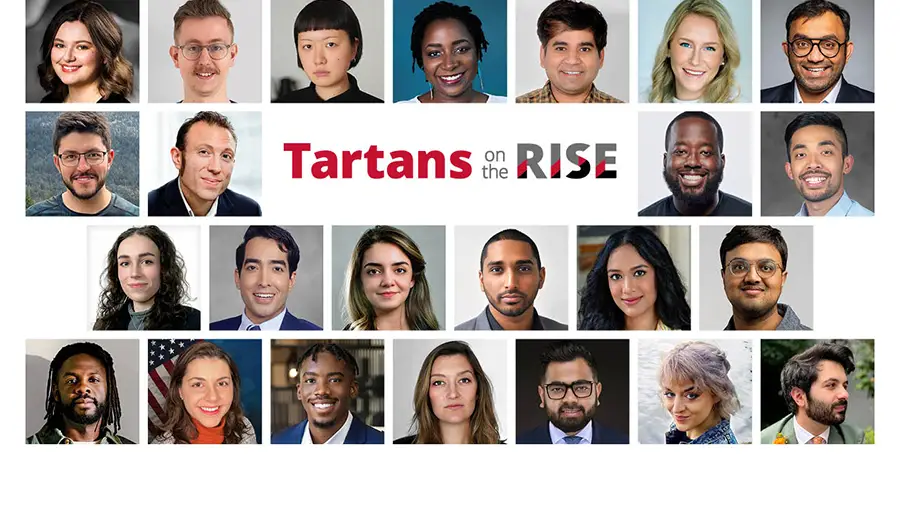 The 2025 Tartans on the Rise honorees.