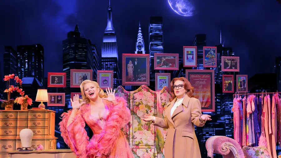 Megan Hilty and Jennifer Simard. Photo by Matthew Murphy and Evan Zimmerman