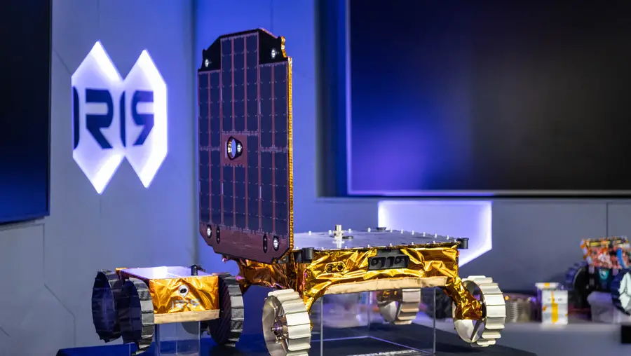 A MoonRanger model, side by side with an Iris model.