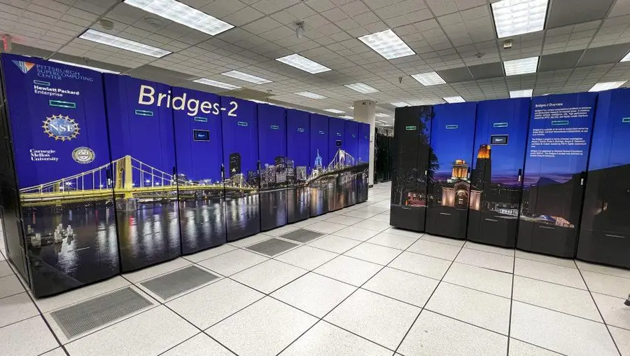 Bridges-2 machine room