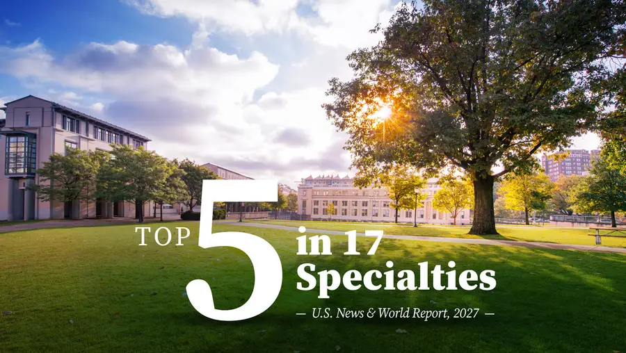 CMU: Top 5 in 17 specialities. U.S. News & World Report
