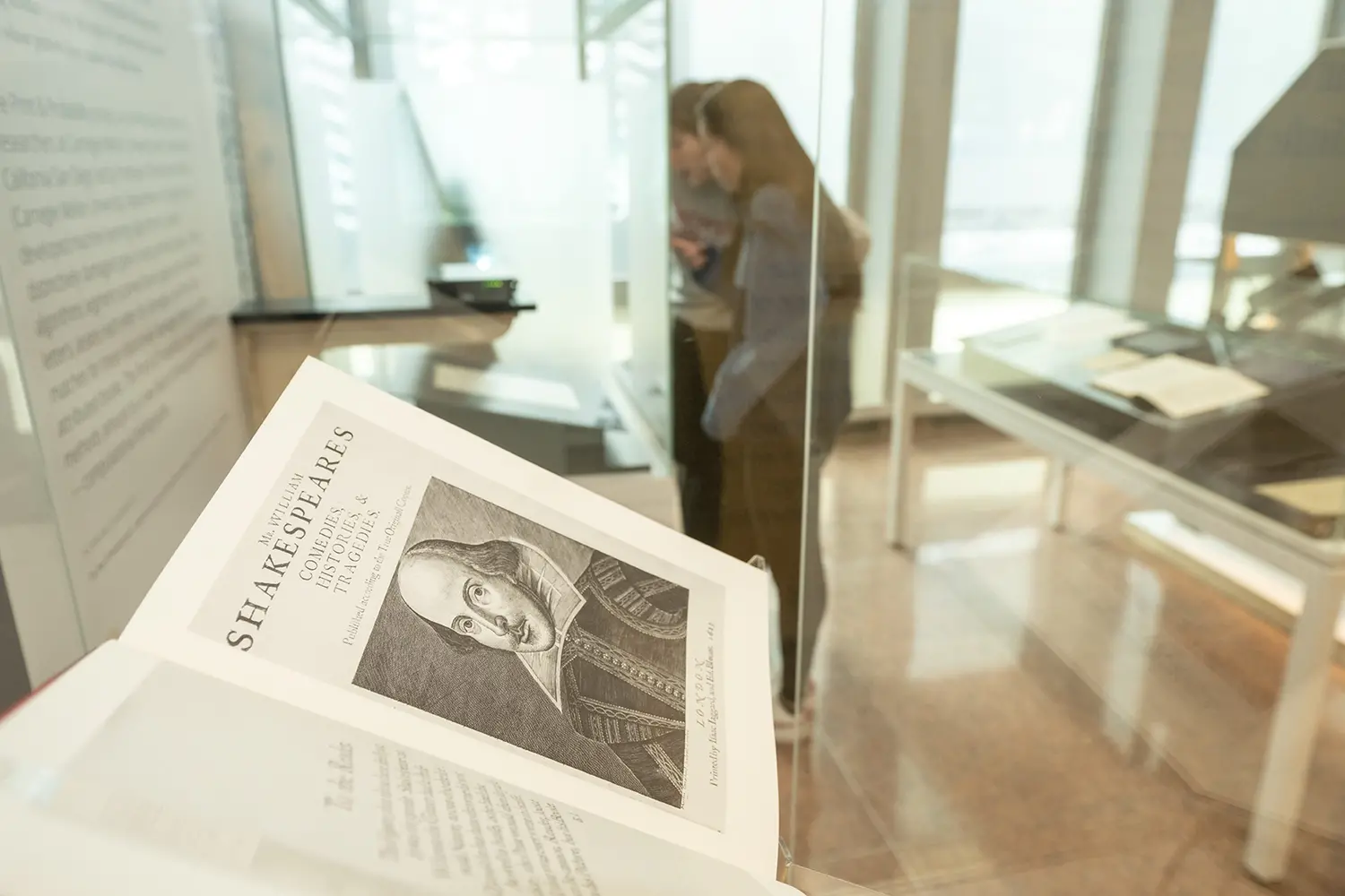 "Inventing Shakespeare: Text, Technology, and the Four Folios" exhibit