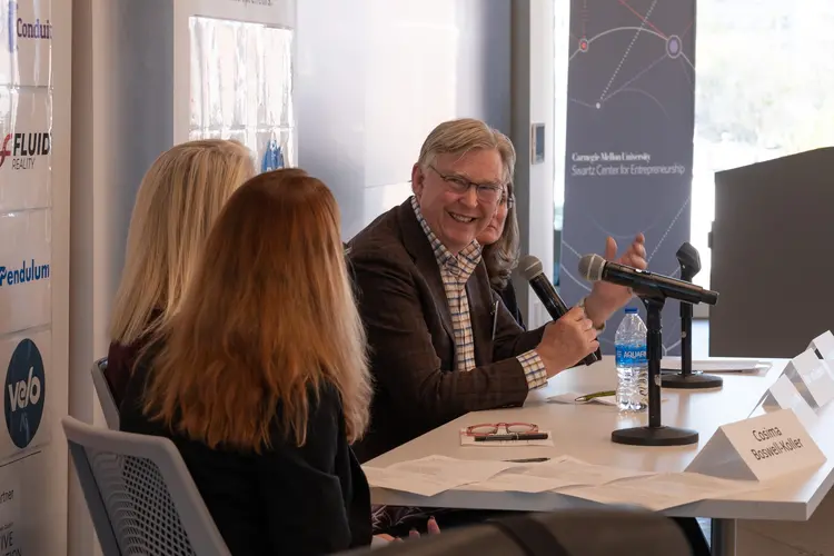 James Barr von Oehsen on a panel at a NSF workshop on automated science