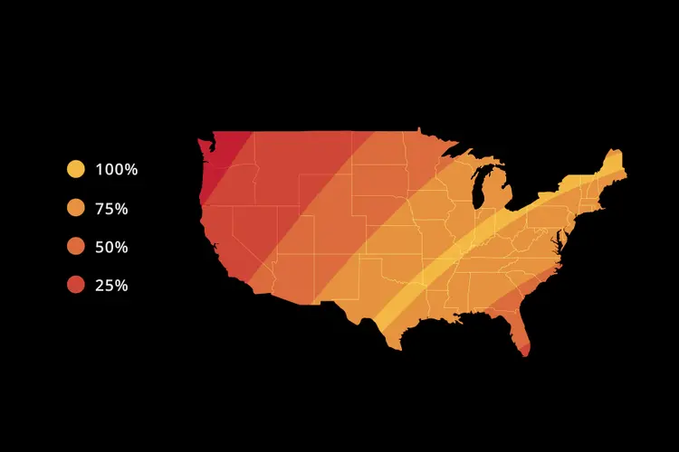 A map of the USA