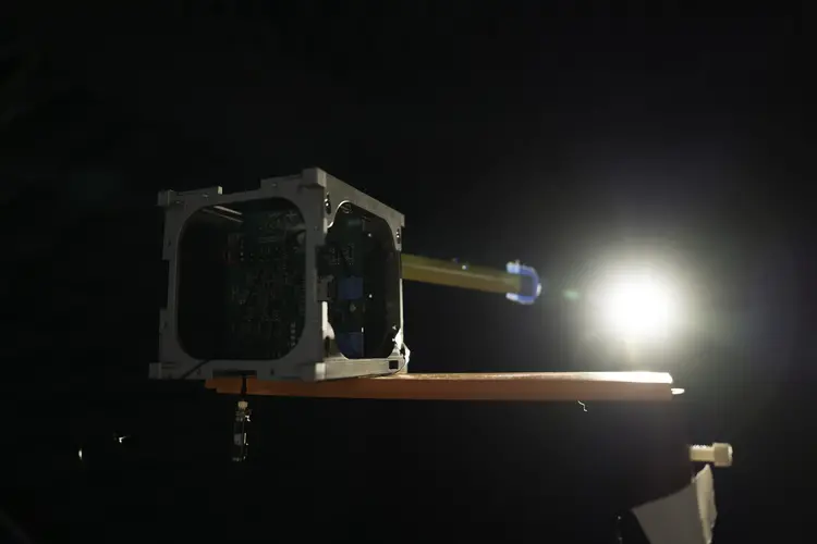 A student-designed cube satellite