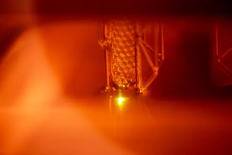 Implantable bioelectronics developed in the lab of Rice University bioengineer Omid Veiseh.