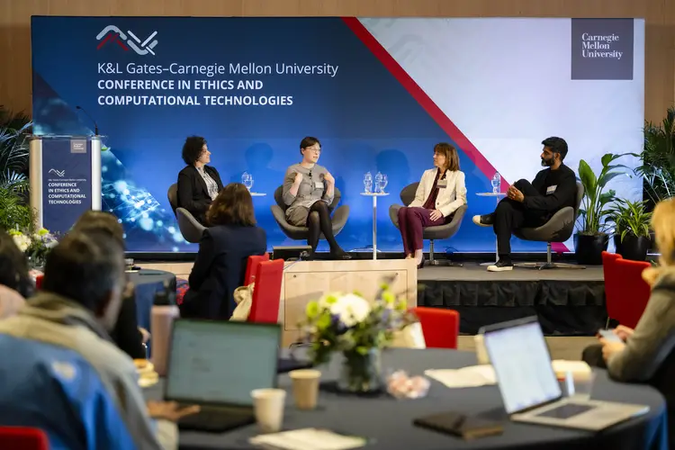 panel discussion at 2025 K&L Gates–CMU Conference