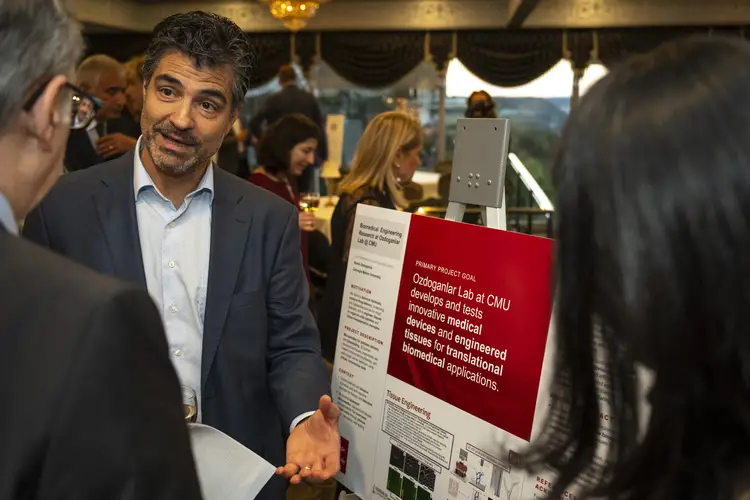 CMU researchers display their work at the LeMont.