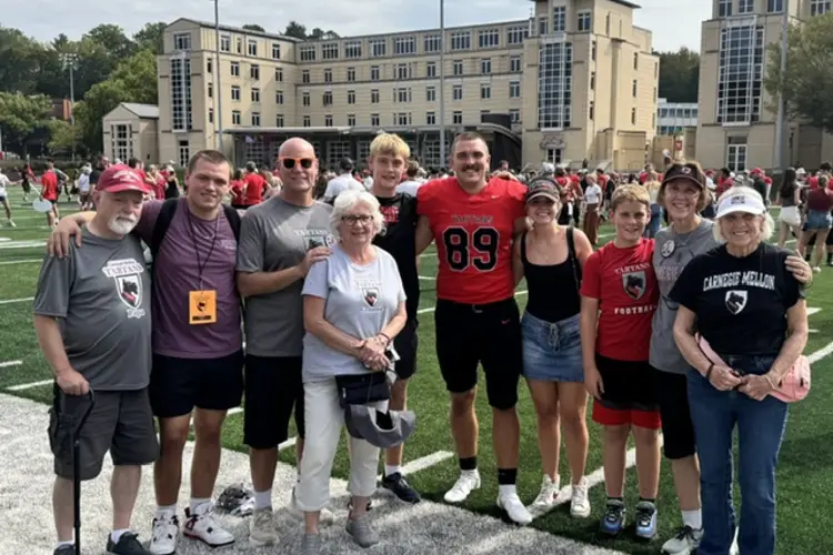 Provencher family on the field