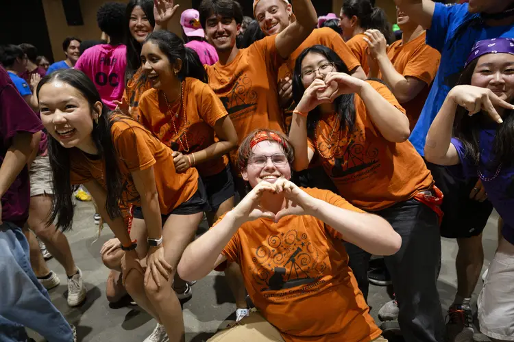 First-Year Orientation Playfair and Speedfriending on Monday, August 17, 2026 in Rangos Ballroom and Simmons Auditorium.