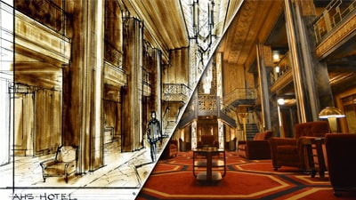 hotel illustration