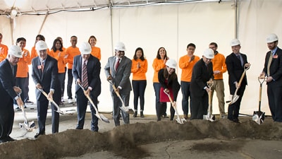 tepper groundbreaking