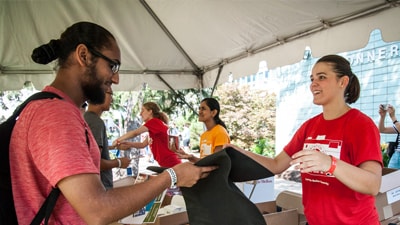 Welcome Tent