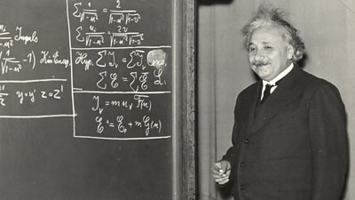 Einstein close up