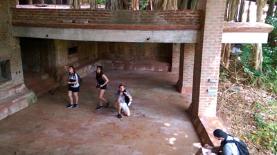students explore