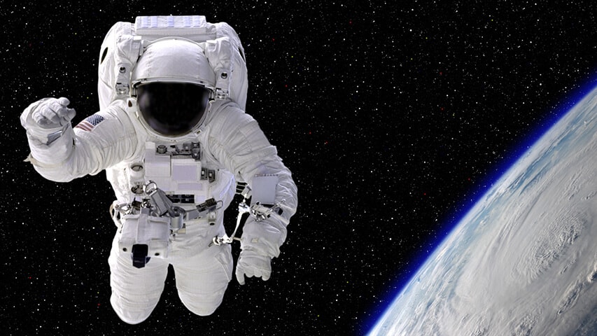 Astronaut in space