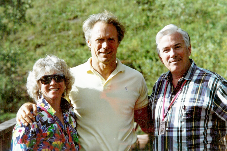 Image of Stella Pence, Clint Eastwood and Bill Pence