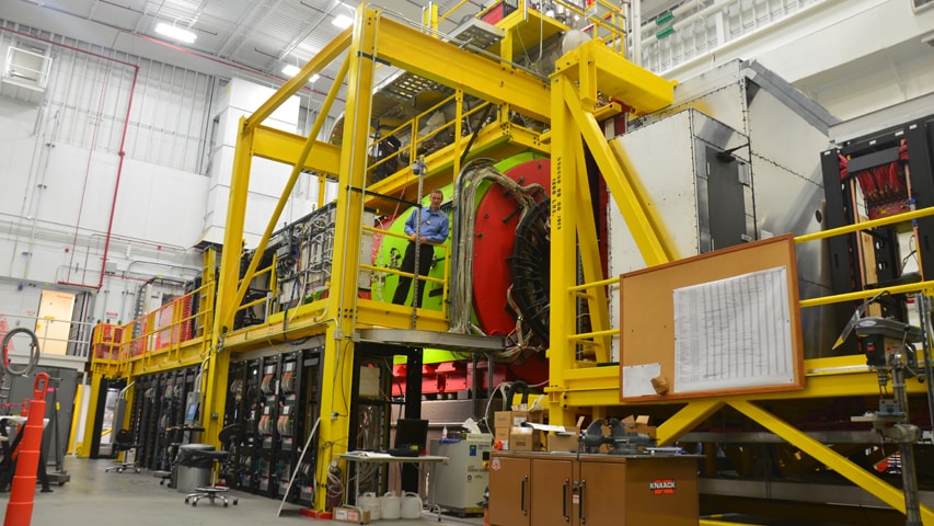 Image of the continuous electron beam accelerator facility