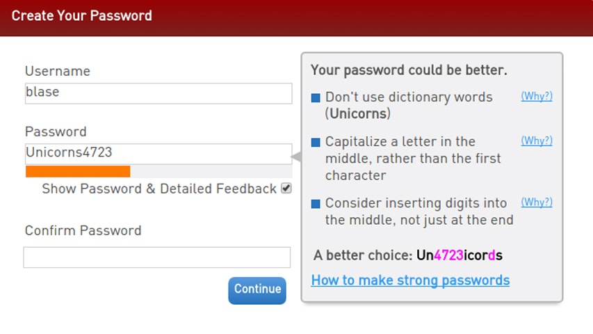 Password meter