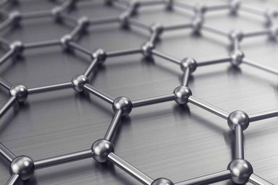 Image of graphene molecules