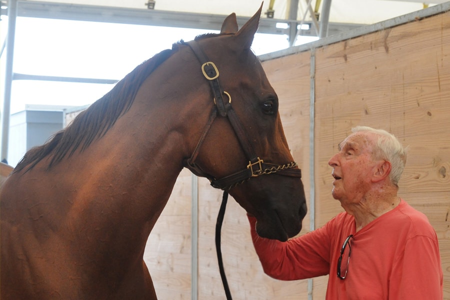 Photo by Leslie Martin of Jerry Bozzo with Flutterby