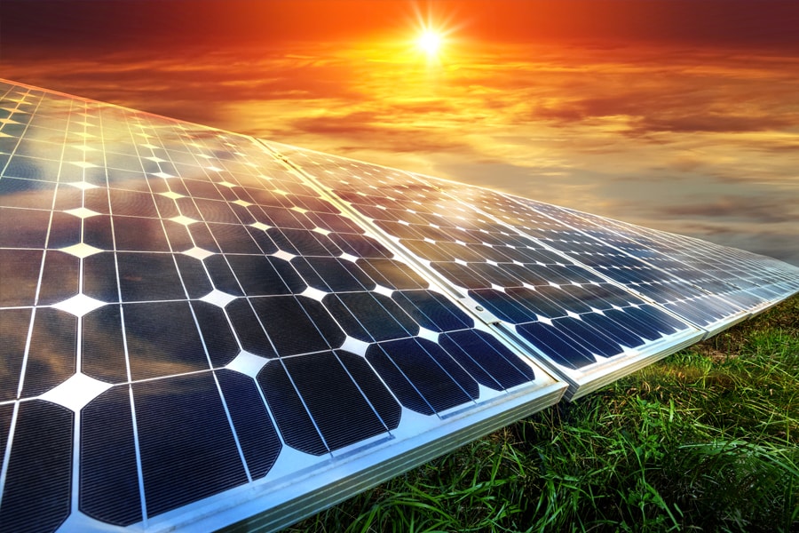 Image of solar panels