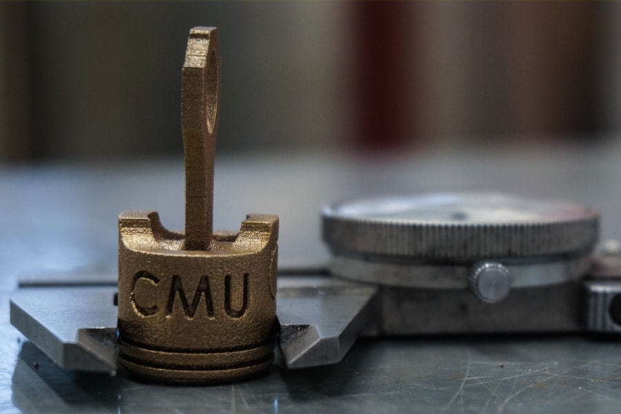 Image of a 3D printed CMU item