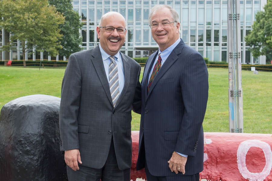 Image of Farnam Jahanian and Jim Rohr