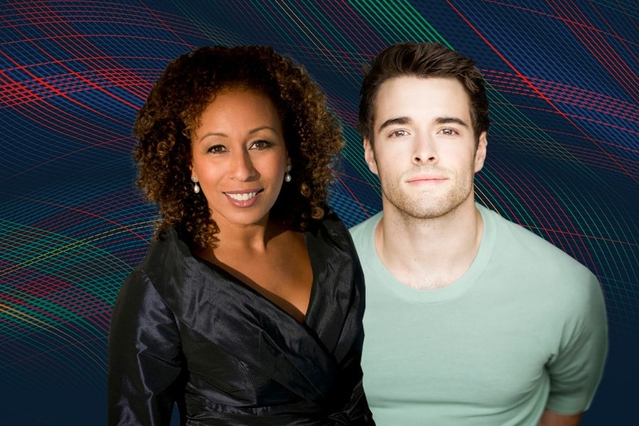 Image of Corey Cott and Tamara Tunie