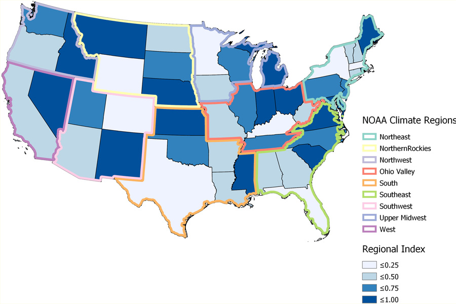 Image of US map