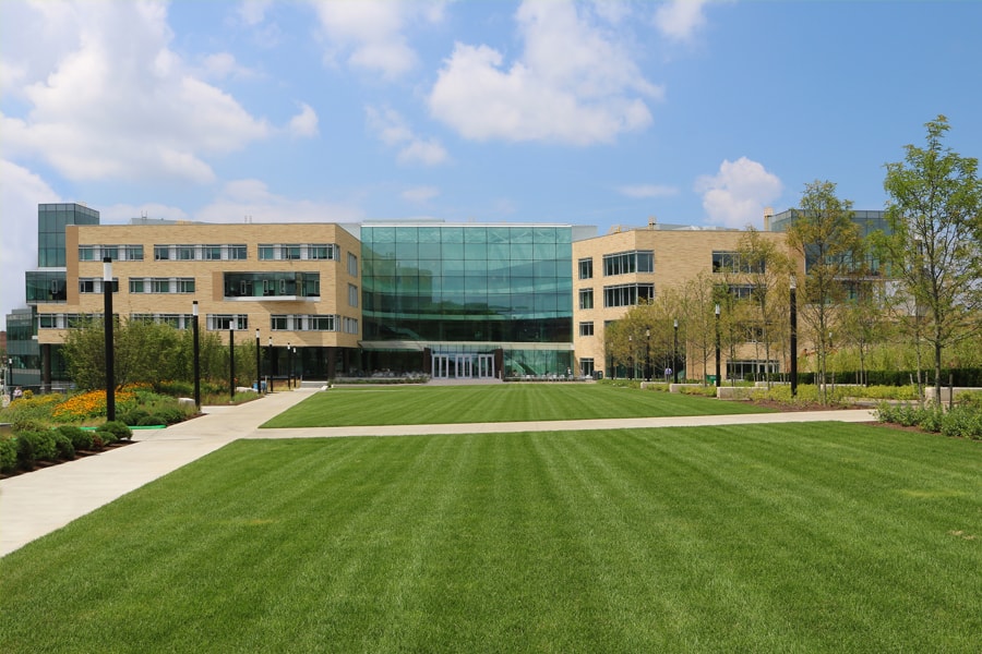 Image of Exterior of Tepper Quad