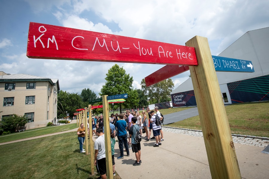 Image of CMU sign