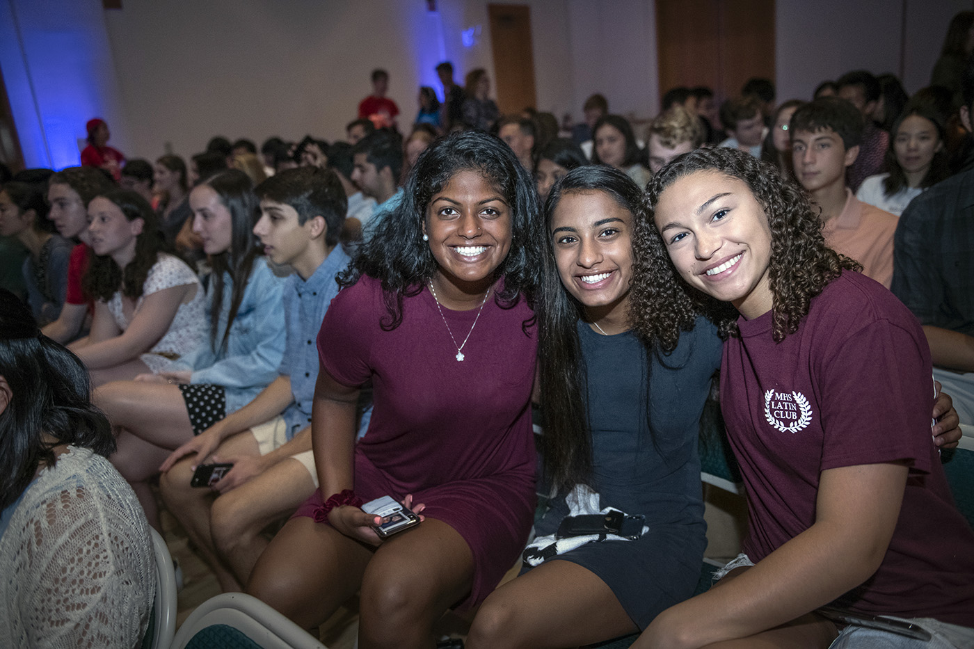 A photo of students at Convocation