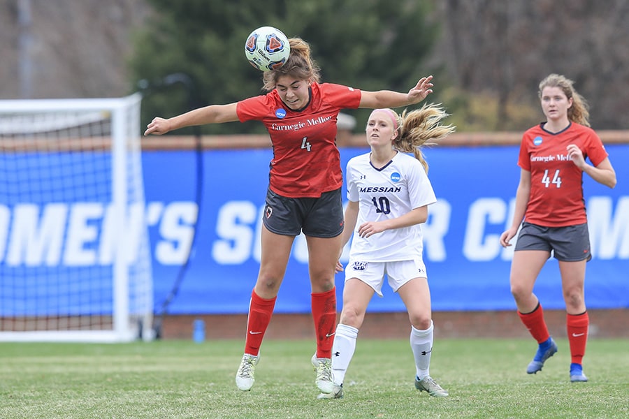 A photo of soccer action