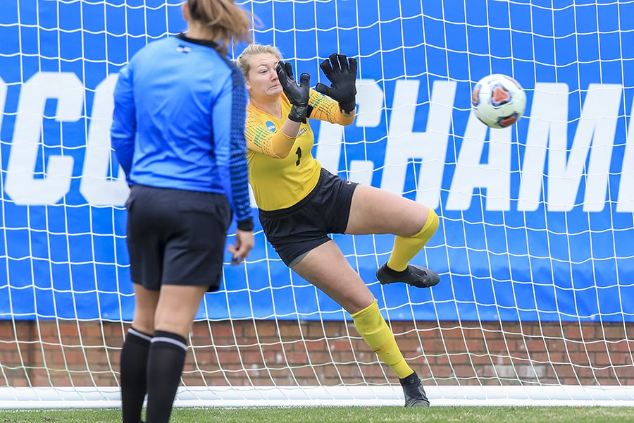 A photo of soccer action