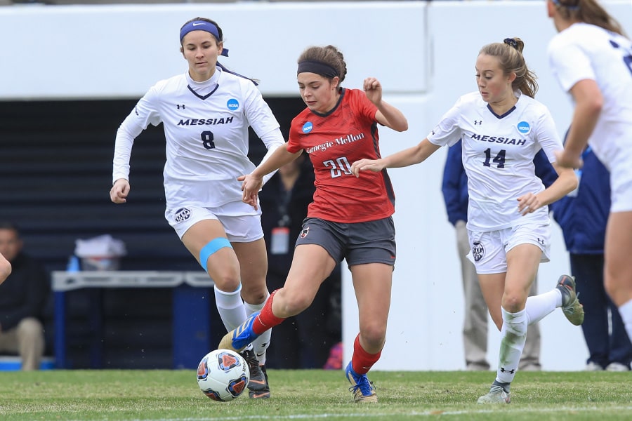 A photo of soccer action