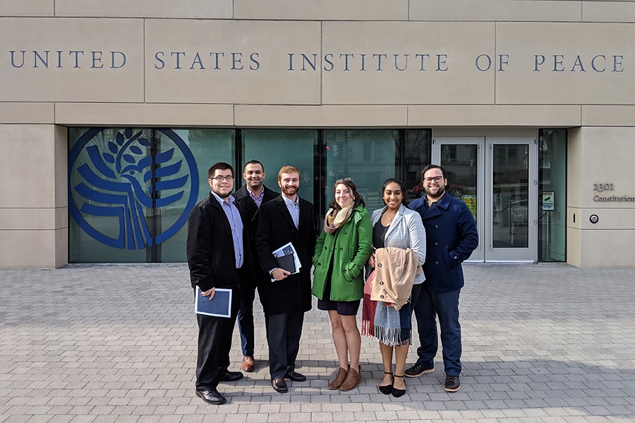 students at USIP