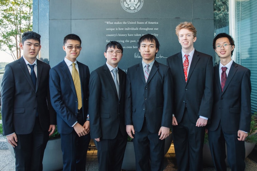 Image of U.S. mathematics team