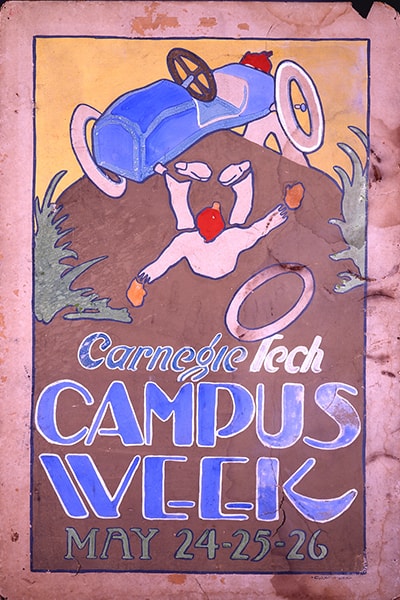 image of a buggy poster from the 1920s