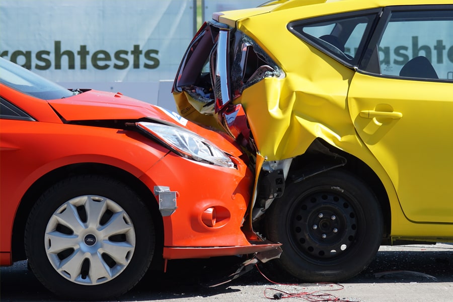 Image of a car crash