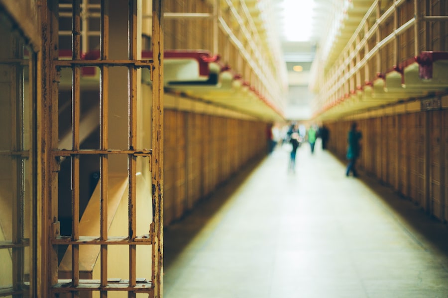 Image of a jail hallway