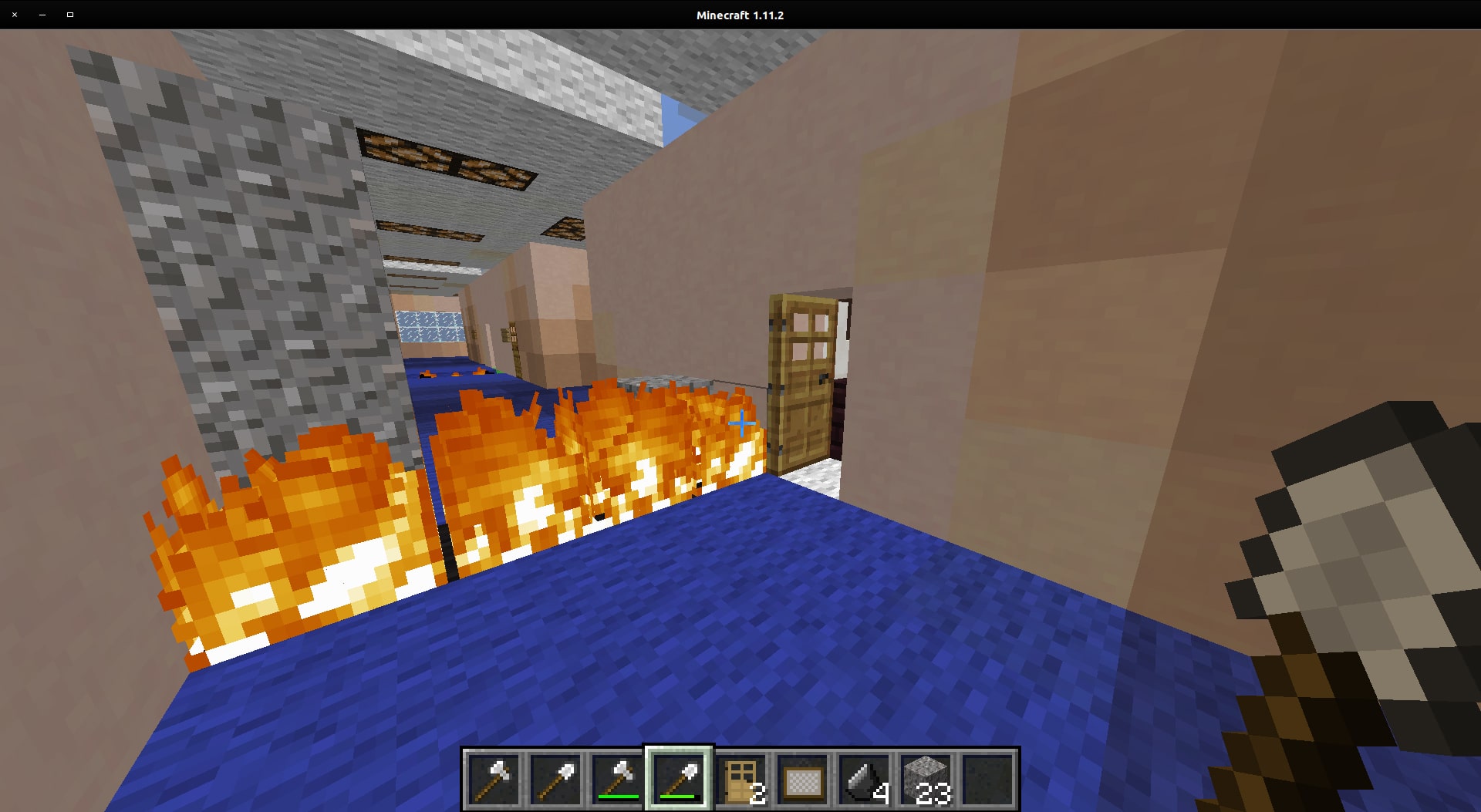 a screen shot of the game Minecraft