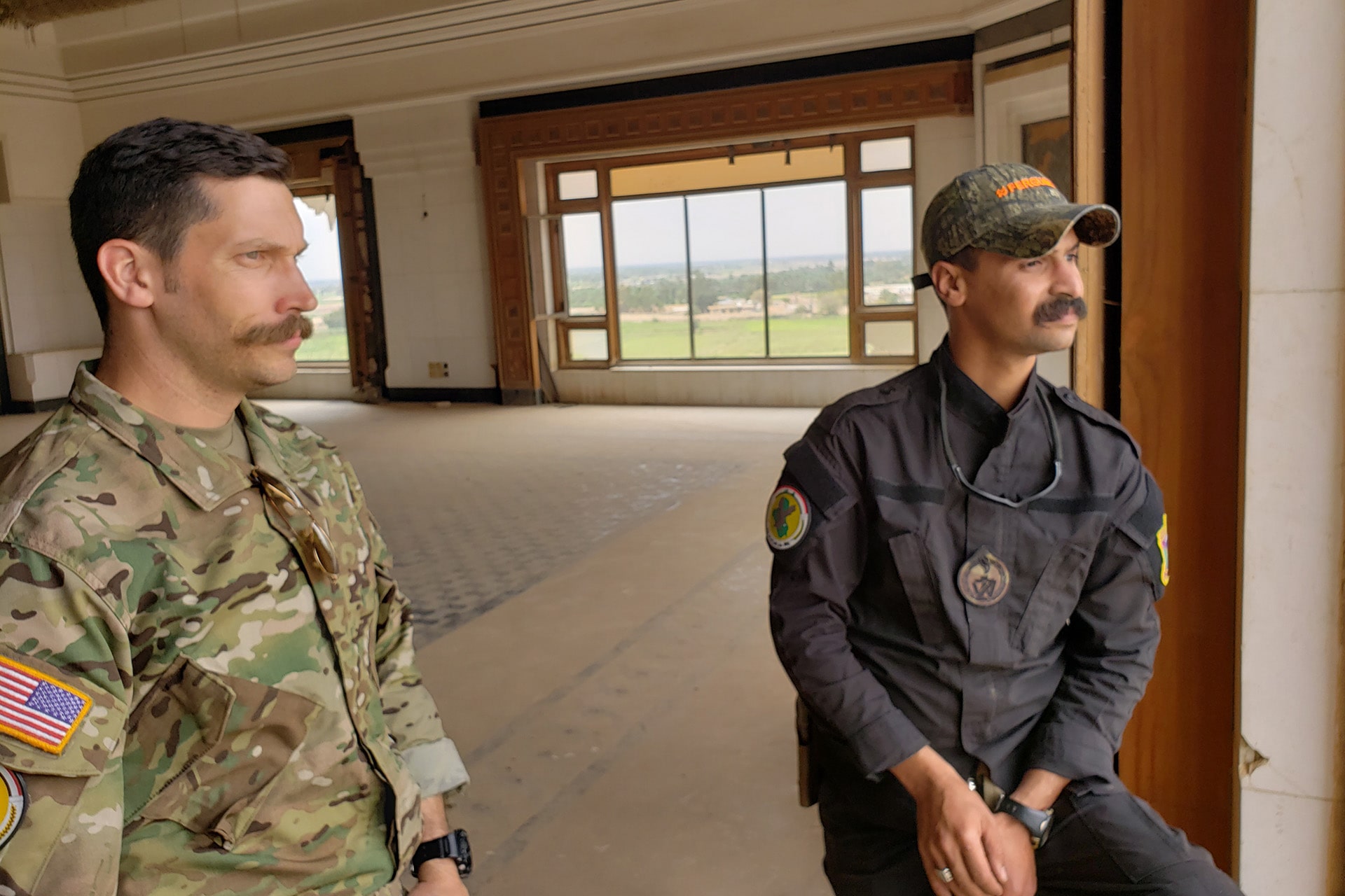 Ben Flemin in Iraq