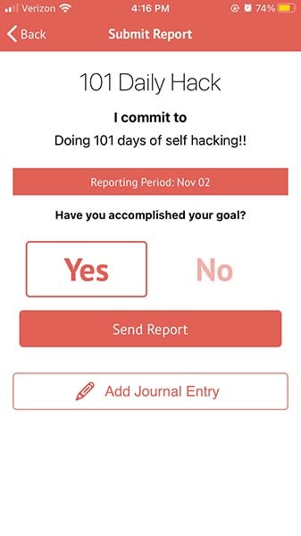 A photo of an app