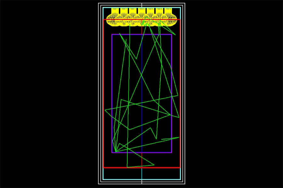 A diagram of a machine