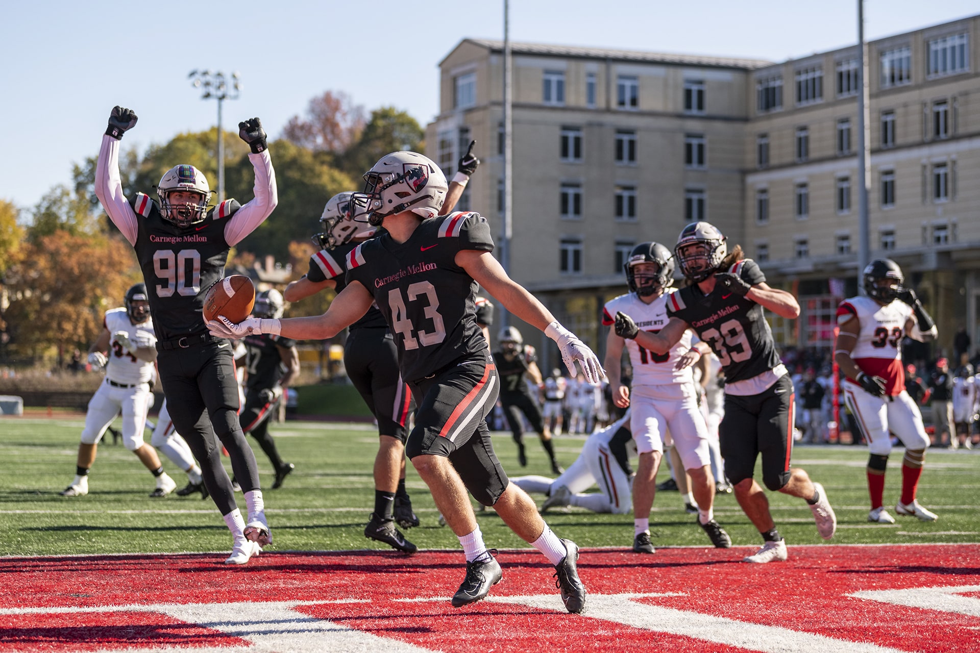 CMU scores a touchdown