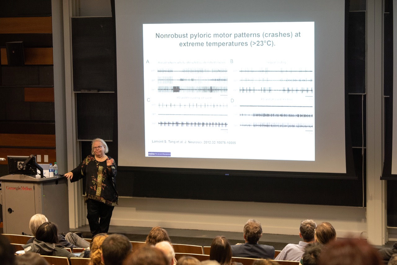 The Carnegie Prize Lecture on November 17, 2019 with Eve Marder.